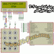 اسکن کیبورد 3×4 به زبان سی AVR